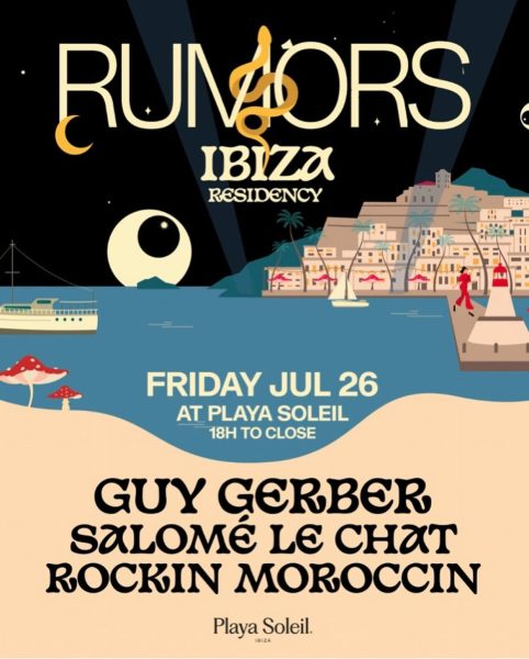 LIVE BROADCAST FROM PLAYA SOLEIL @RUMORS / LIVE ON IBIZA AND DUBAI